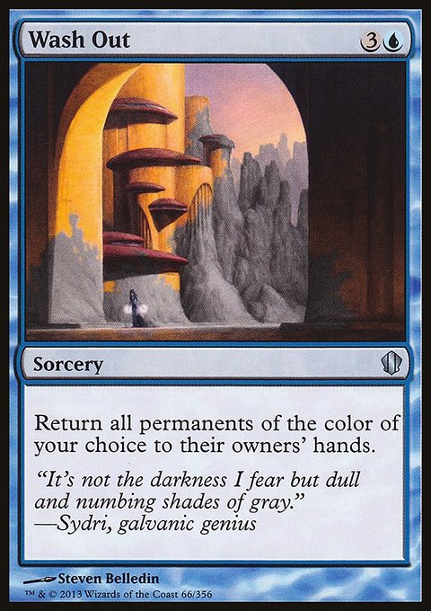 Wash Out, Commander 2013 #66, Magic: The Gathering card