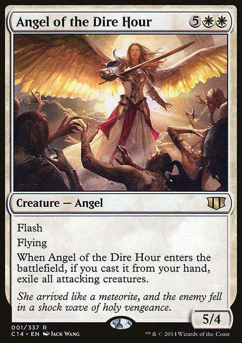 Angel of the Dire Hour, Commander 2014 #1, Magic: The Gathering card