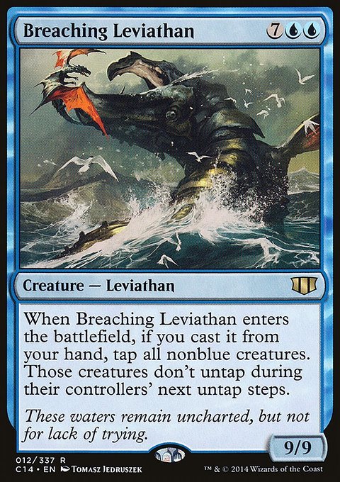 Breaching Leviathan, Commander 2014 #12, Magic: The Gathering card