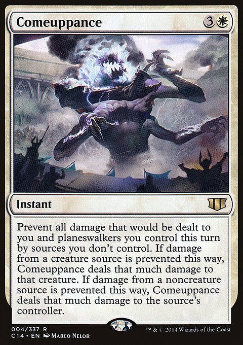 Comeuppance, Commander 2014 #4, Magic: The Gathering card