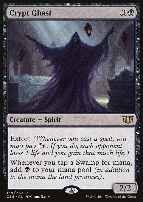 Crypt Ghast, Commander 2014 #139, Magic: The Gathering card