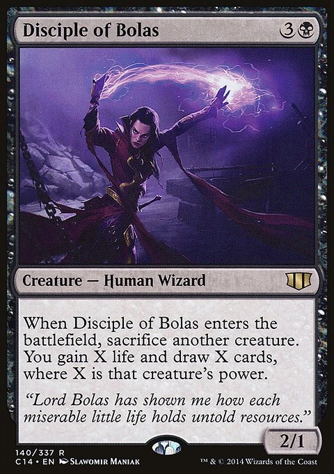 Disciple of Bolas, Commander 2014 #140, Magic: The Gathering card