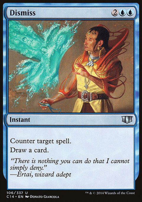 Dismiss, Commander 2014 #106, Magic: The Gathering card