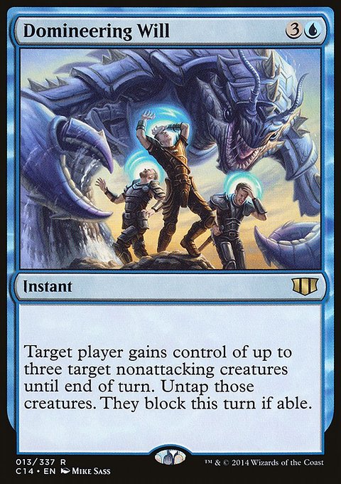 Domineering Will, Commander 2014 #13, Magic: The Gathering card