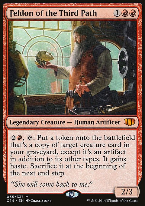 Feldon of the Third Path, Commander 2014 #35, Magic: The Gathering card