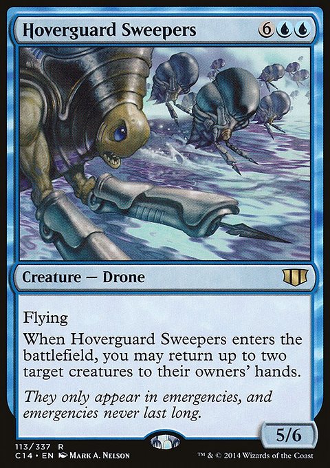 Hoverguard Sweepers, Commander 2014 #113, Magic: The Gathering card