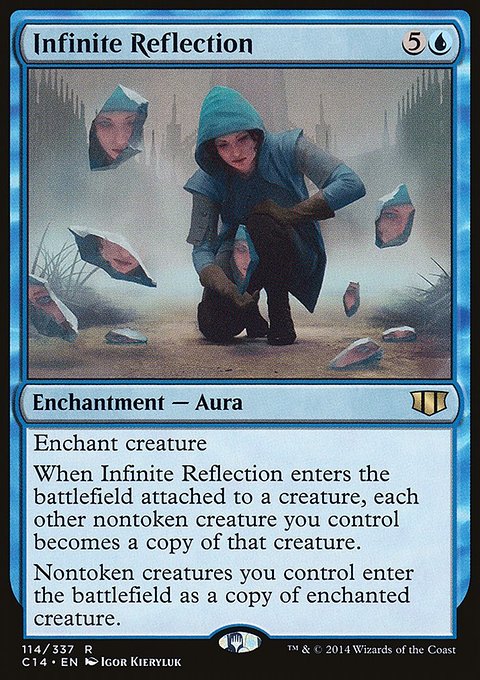 Infinite Reflection, Commander 2014 #114, Magic: The Gathering card