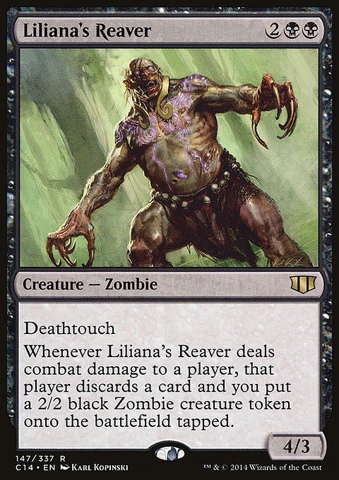 Liliana's Reaver, Commander 2014 #147, Magic: The Gathering card