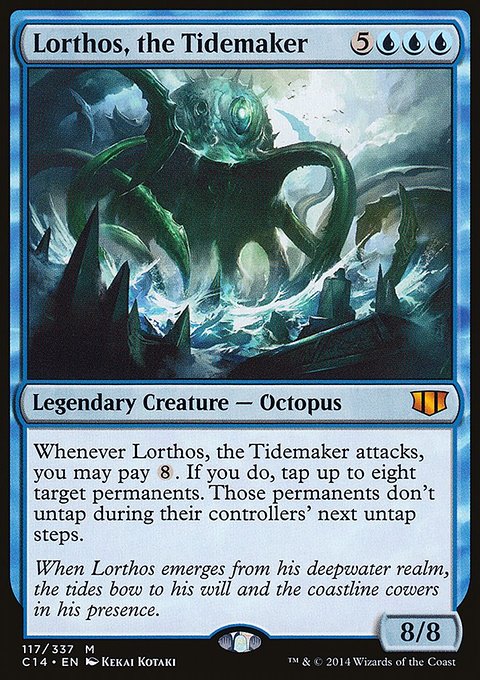 Lorthos, the Tidemaker, Commander 2014 #117, Magic: The Gathering card