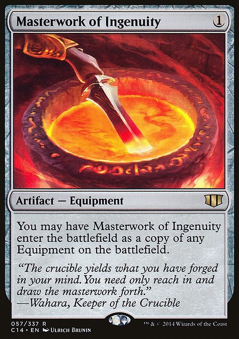 Masterwork of Ingenuity, Commander 2014 #57, Magic: The Gathering card
