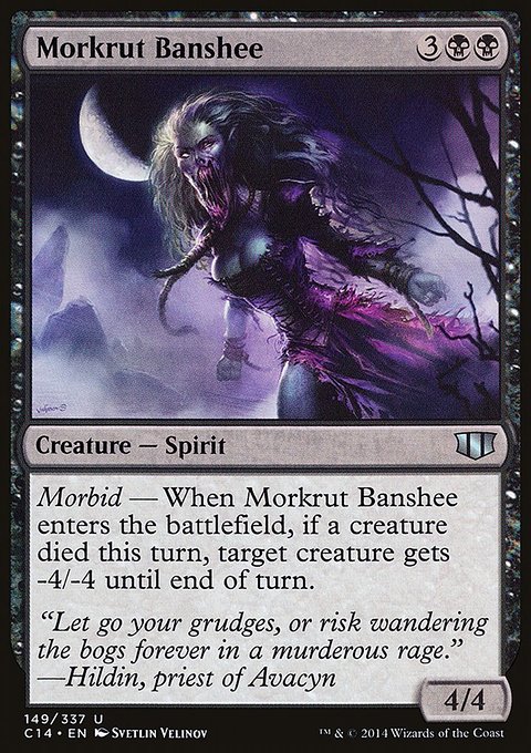 Morkrut Banshee, Commander 2014 #149, Magic: The Gathering card