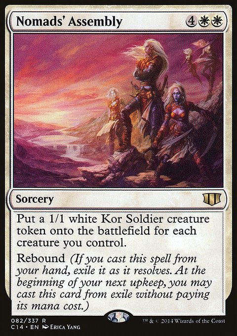 Nomads' Assembly, Commander 2014 #82, Magic: The Gathering card