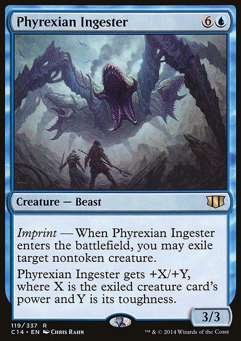 Phyrexian Ingester, Commander 2014 #119, Magic: The Gathering card