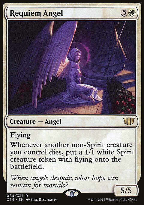 Requiem Angel, Commander 2014 #84, Magic: The Gathering card