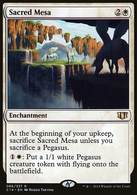 Sacred Mesa, Commander 2014 #86, Magic: The Gathering card