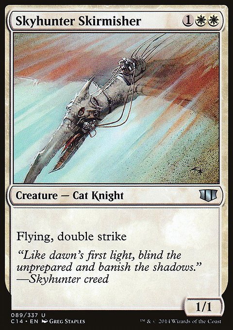 Skyhunter Skirmisher, Commander 2014 #89, Magic: The Gathering card
