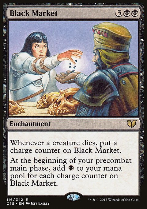 Black Market, Commander 2015 #116, Magic: The Gathering card