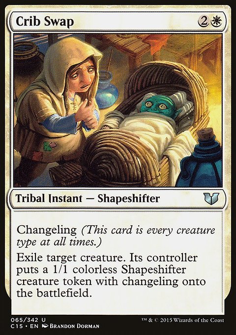 Crib Swap, Commander 2015 #65, Magic: The Gathering card