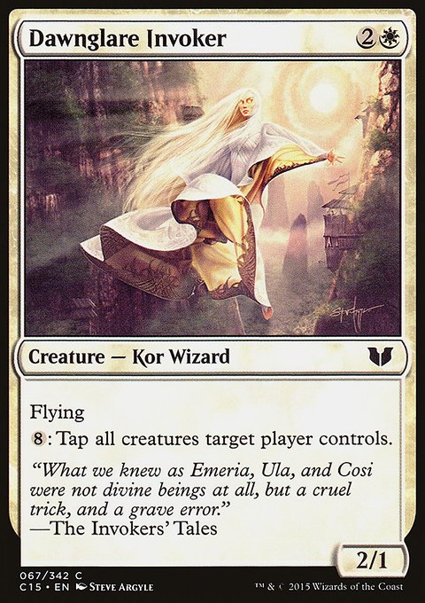 Dawnglare Invoker, Commander 2015 #67, Magic: The Gathering card