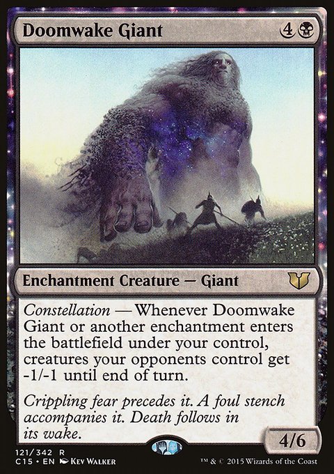 Doomwake Giant, Commander 2015 #121, Magic: The Gathering card
