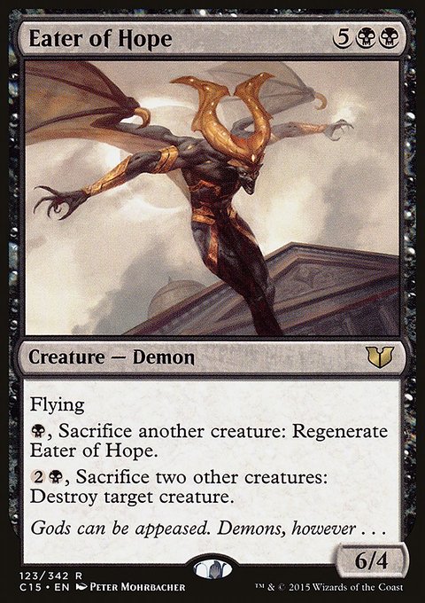 Eater of Hope, Commander 2015 #123, Magic: The Gathering card