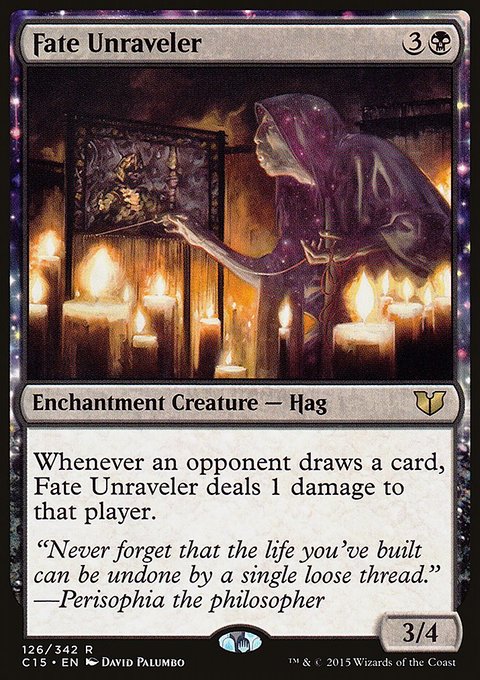 Fate Unraveler, Commander 2015 #126, Magic: The Gathering card