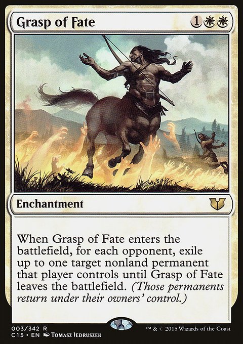 Grasp of Fate, Commander 2015 #3, Magic: The Gathering card