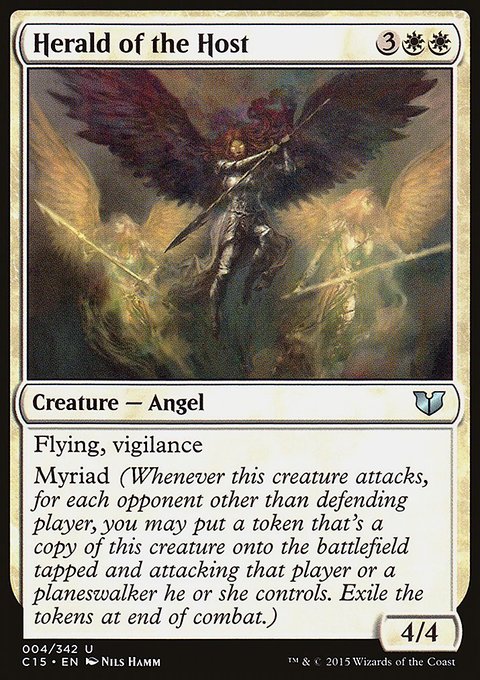 Herald of the Host, Commander 2015 #4, Magic: The Gathering card