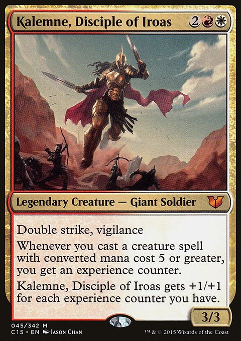 Kalemne, Disciple of Iroas, Commander 2015 #45, Magic: The Gathering card