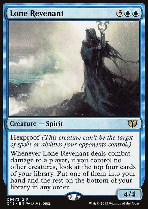 Lone Revenant, Commander 2015 #96, Magic: The Gathering card