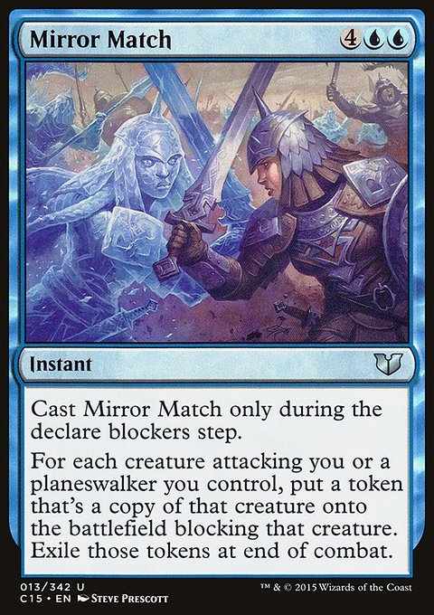 Mirror Match, Commander 2015 #13, Magic: The Gathering card