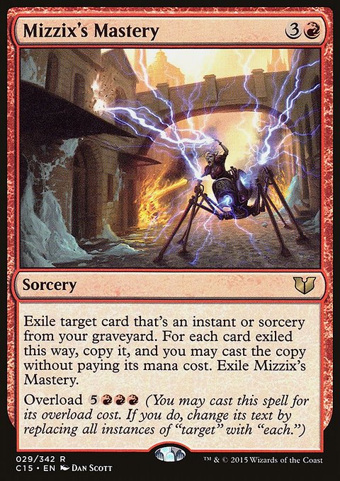 Mizzix's Mastery, Commander 2015 #29, Magic: The Gathering card