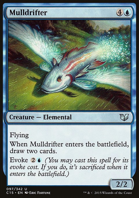 Mulldrifter, Commander 2015 #97, Magic: The Gathering card