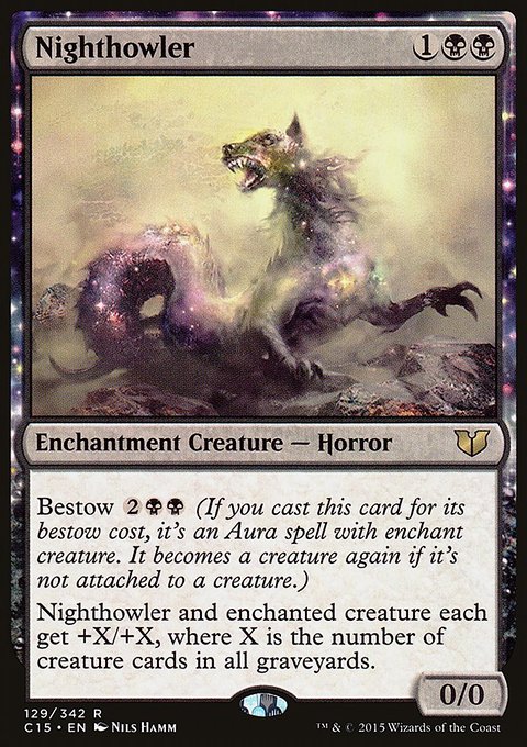 Nighthowler, Commander 2015 #129, Magic: The Gathering card