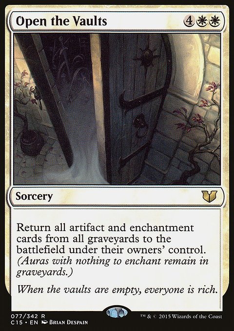 Open the Vaults, Commander 2015 #77, Magic: The Gathering card