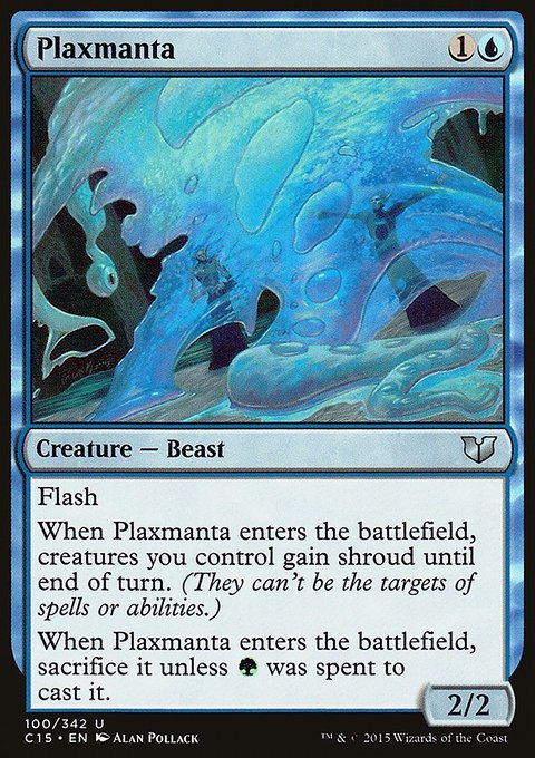 Plaxmanta, Commander 2015 #100, Magic: The Gathering card