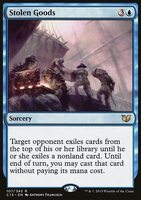 Stolen Goods, Commander 2015 #107, Magic: The Gathering card