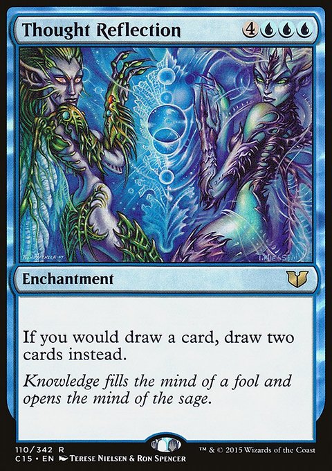 Thought Reflection, Commander 2015 #110, Magic: The Gathering card