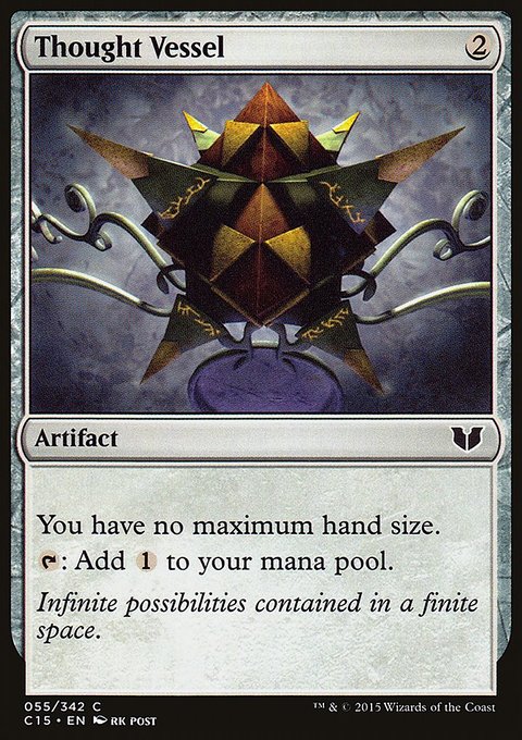 Thought Vessel, Commander 2015 #55, Magic: The Gathering card