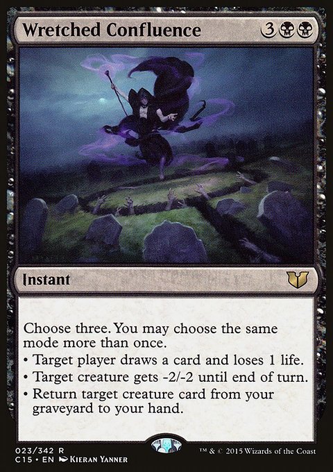 Wretched Confluence, Commander 2015 #23, Magic: The Gathering card