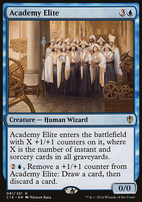 Academy Elite, Commander 2016 #81, Magic: The Gathering card
