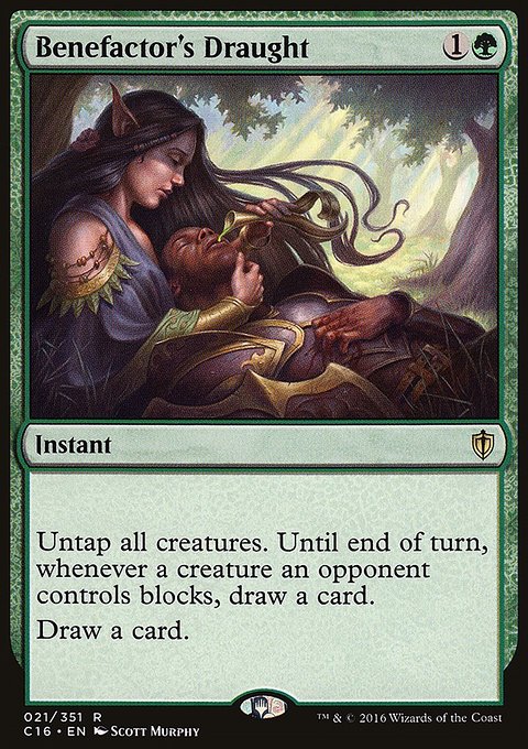 Benefactor's Draught, Commander 2016 #21, Magic: The Gathering card