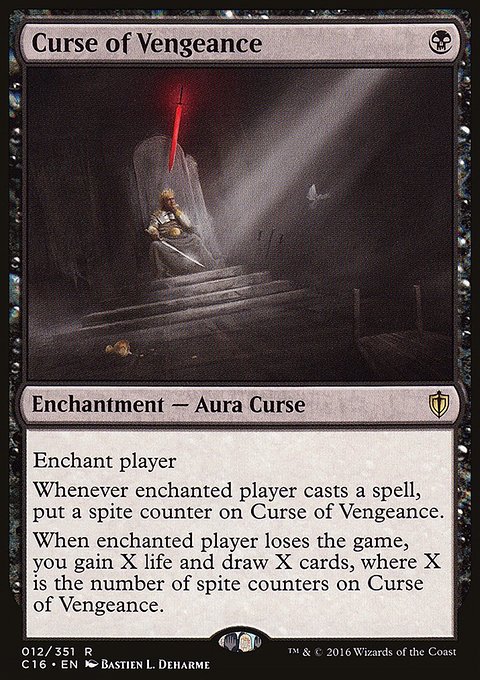Curse of Vengeance, Commander 2016 #12, Magic: The Gathering card