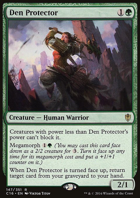 Den Protector, Commander 2016 #147, Magic: The Gathering card