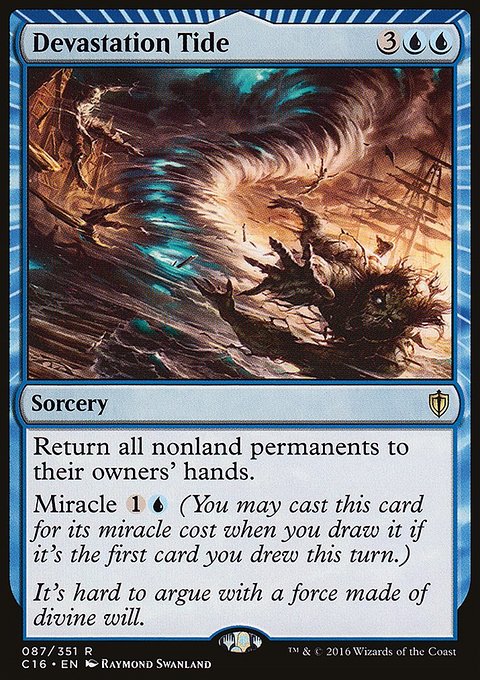 Devastation Tide, Commander 2016 #87, Magic: The Gathering card
