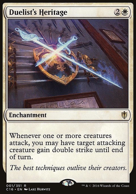 Duelist's Heritage, Commander 2016 #1, Magic: The Gathering card