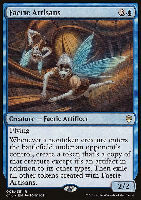 Faerie Artisans, Commander 2016 #8, Magic: The Gathering card
