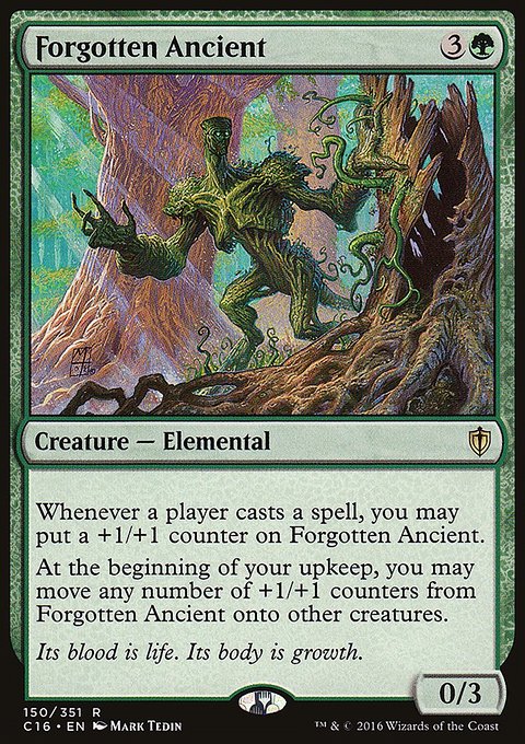 Forgotten Ancient, Commander 2016 #150, Magic: The Gathering card