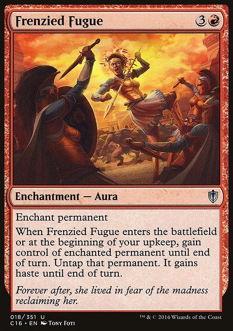 Frenzied Fugue, Commander 2016 #18, Magic: The Gathering card