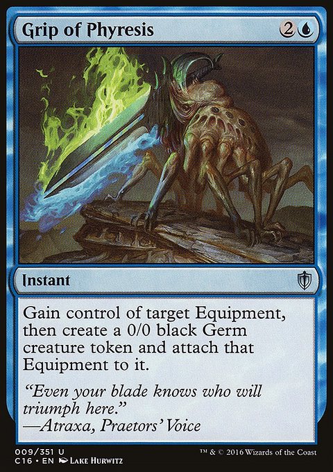 Grip of Phyresis, Commander 2016 #9, Magic: The Gathering card